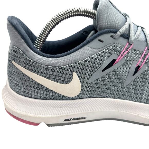 Nike Downshifter 8 Running Shoes Women’s 9.5 Gray Pink Lightweight Athleisure - Picture 16 of 16